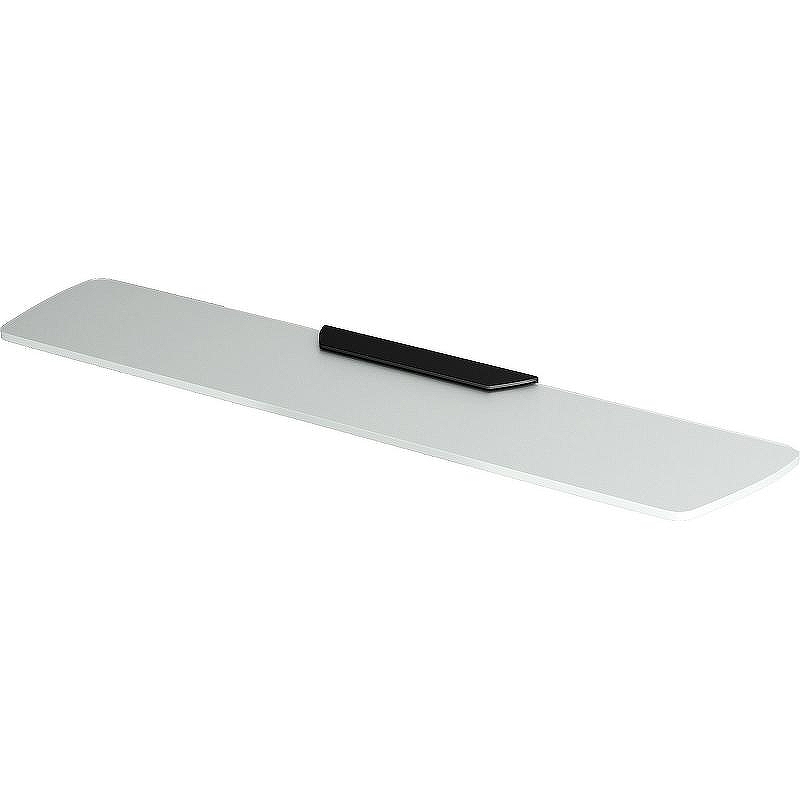 Стеклянная полка WasserKRAFT Glan K-5124 цвет Черный глянец