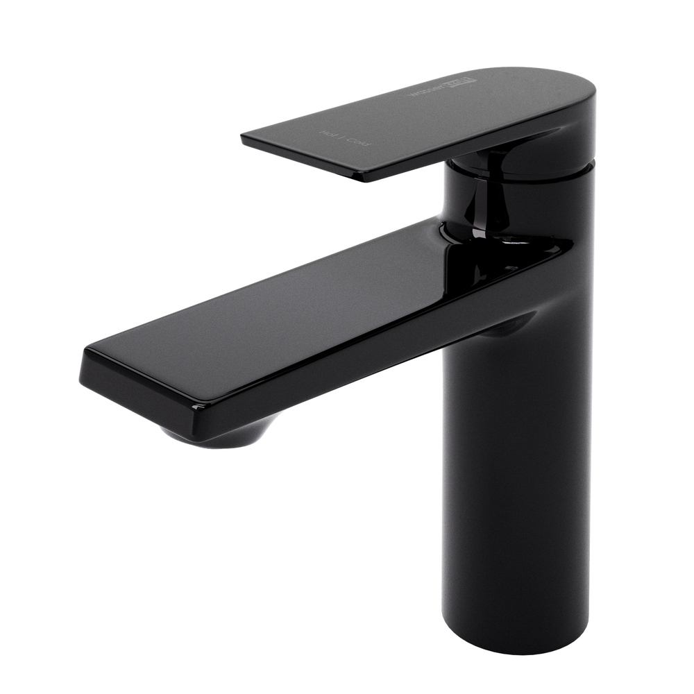 Смеситель для раковины WasserKraft Glan однорычажный черный (6603)